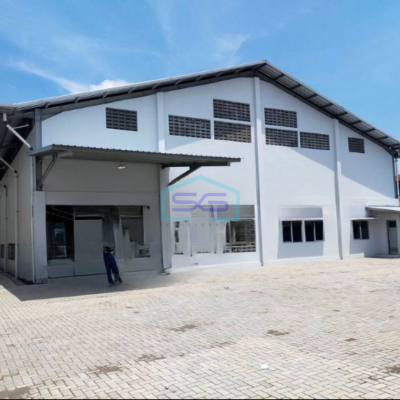Disewakan Gudang Besar Baru Akses Container Luas Tanah 3300 m² di Karanganyar Solo
