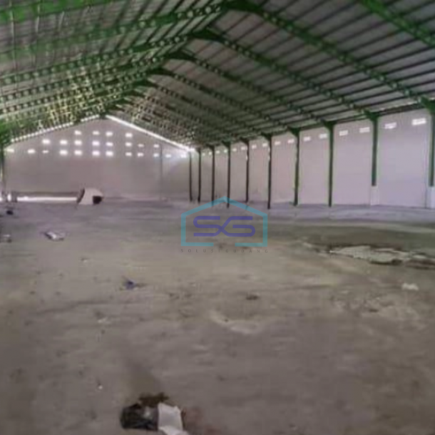 Disewakan Gudang Baru di Baki Sukoharjo Luas Tanah 3000 m² Akses Container Ada Kantor-2