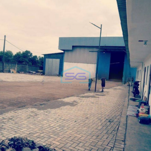 Dijual Gudang Pinggir Jalan Raya Bantar Panjang Cileles di Tigaraksa Tangerang LT 3800m2-3