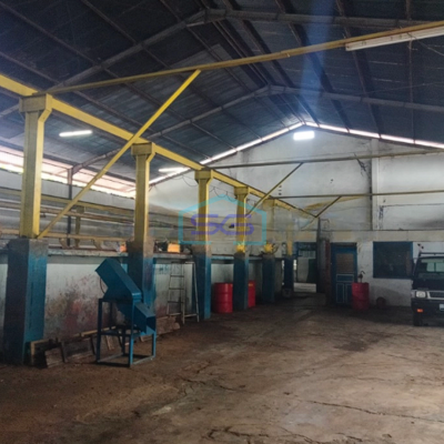 Dijual Ex Pabrik Es Balok Kima di Makassar Luas Tanah 3400m2 Dalam Kawasan Industri