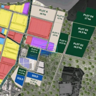 Dijual Tanah Siap Bangun Pabrik Dalam Kawasan Industri Tugu Semarang LT 30000m2