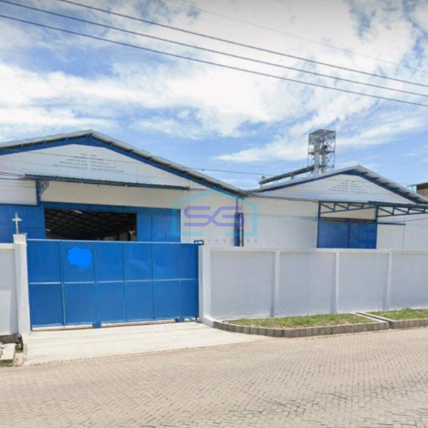 Disewakan Gudang di Kawasan Pergudangan Suri Mulia Margomulyo Surabaya LB 1600m2 Bagus HGB-1