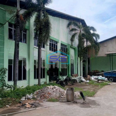 Dijual Pabrik di Sepatan Tangerang Luas Tanah 7888 m²