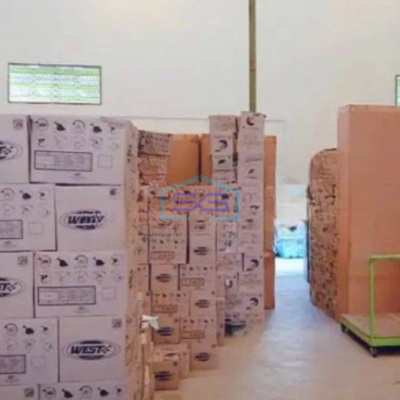 Dijual Gudang di Kawasan Industri Tigaraksa Tangerang Luas Bangunan  432 m²