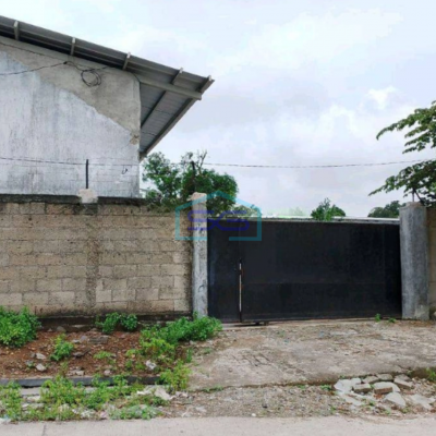 Dijual Gudang Akses Container 20 Feet di Bitung Tangerang Luas Bangunan 800 m²