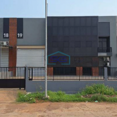Dijual Gudang Terbaik Blesindo + Kantor 2 Lantai di Tangerang LT 2208m2