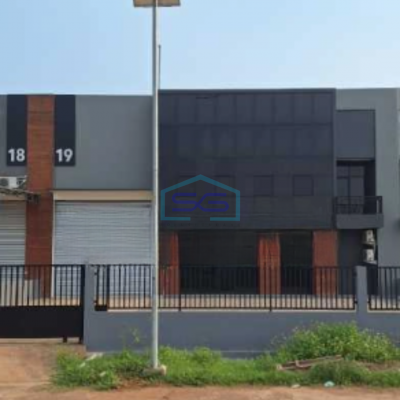 Disewakan Gudang+kantor Lantai Ijin Indrustri Kawasan Pergudangan Tangerang