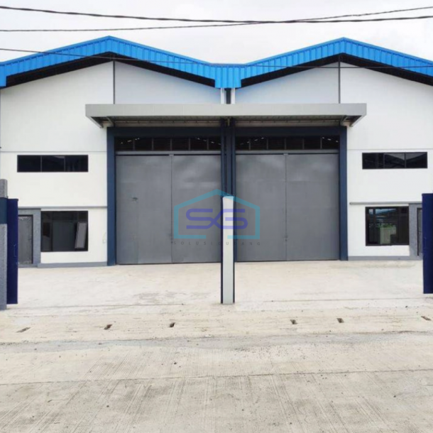 Dijual Gudang Ada Kantor di Dadap Tangerang Anti Banjir Kawasan Pergudangan LT 440m2-1