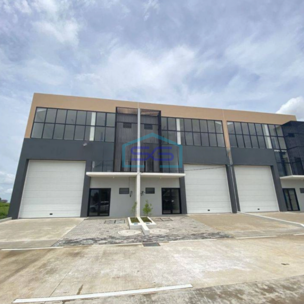 Dijual Gudang Brand New + Kantor 3 Lantai 5 Menit Bandara Soekarno Aerobizhub Jakarta Barat LB 300m2-1