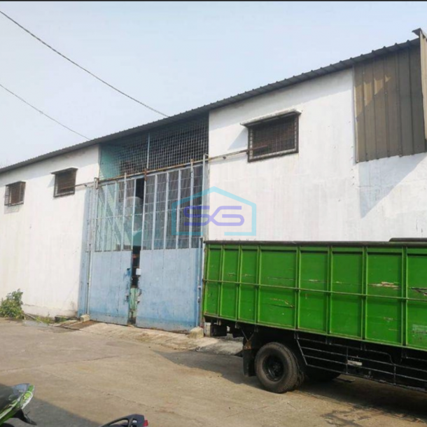 Disewakan Gudang Gandeng + Kantor + Mess Murah Daerah Dadap Perancis Tangerang Bebas Banjir Siap Pakai-1