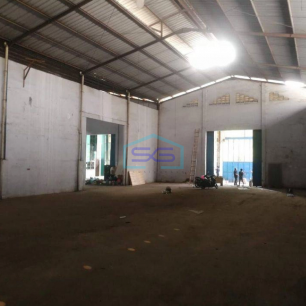 Disewakan Gudang Gandeng + Kantor + Mess Murah Daerah Dadap Perancis Tangerang Bebas Banjir Siap Pakai-2