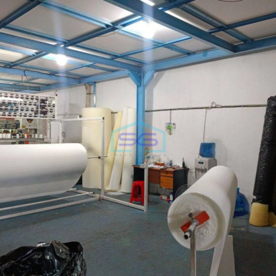 Disewakan Gudang Mutiara Kosambi Dadap Tangerang Anti Banjir Kawasan Pergudangan LT 450m2