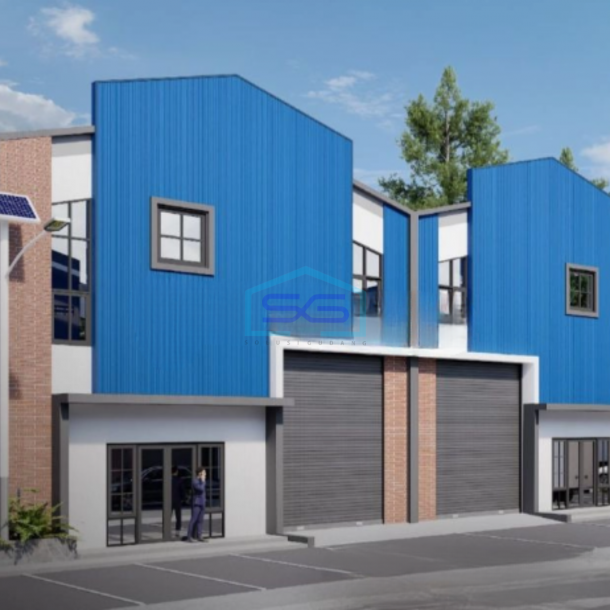 Dijual Gudang Aeroplis+kantor 2 Lt 5 Mnit Bndara Brand New Jakarta Barat-1