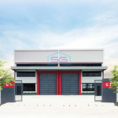 Dijual Gudang + Kantor 2 Lantai Dekat Bandara Salembaran Tangerang