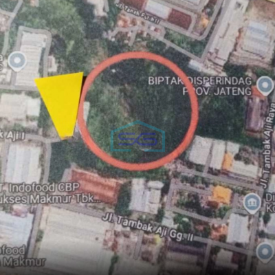 DIjual Tanah Lokasi Strategis, Kawasan Industri Tambakaji, Semarang Barat, Kota Semarang Luas Tanah  37500 m²