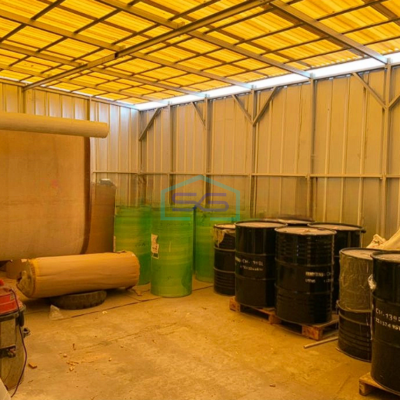 Dijual Gudang Bandara Mas Neglasari Tangerang Ada Mezzanine Lantai 2 LT 450m2