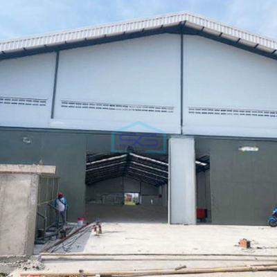 Disewakan Gudang Lakasana Teluk Naga Tangerang LT 3720m2 Bangunan Baru