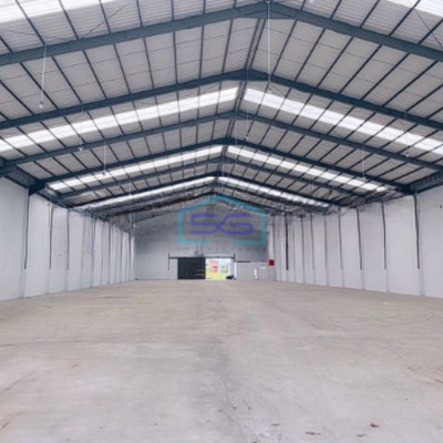 Disewakan Gudang Lakasana Teluk Naga Tangerang LT 3720m2 Bangunan Baru