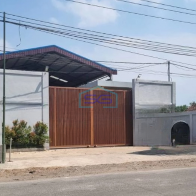 Disewakan Gudang Akses Container 40 Feet Luas Bangunan 750 m² Lokasi Mojosari Mojokerto