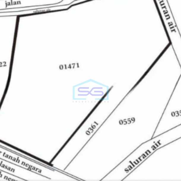 Dijual Tanah Luas 3224 m² Lokasi Madiun Jawa Timur-1