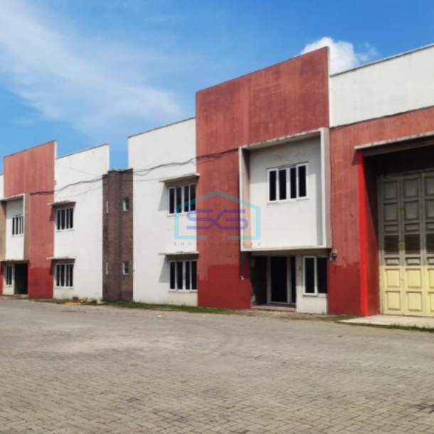 Disewakan Gudang Luas Bangunan 480 m² di Medan Binjai Km 12-3
