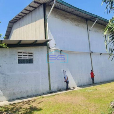 Dijual Gudang Bisa Masuk Container Luas Bangunan  2300 m² di Kapuk Kamal Jakarta Barat
