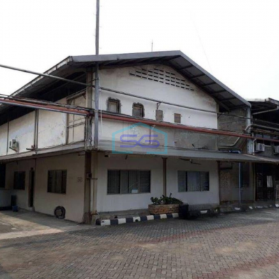 Dijual Pabrik Akses Container 40 Feet Luas Bangunan  15000 m² di Cimone Tangerang