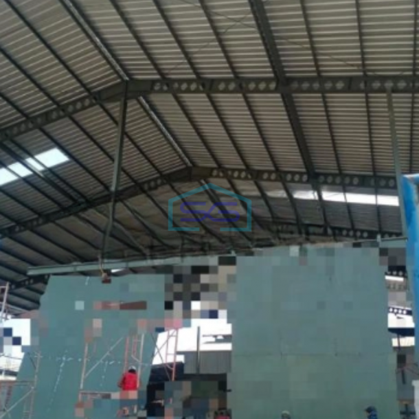 Disewakan Gudang Akses Container Luas Bangunan  1200 m²  di Cipondoh Tangerang-1