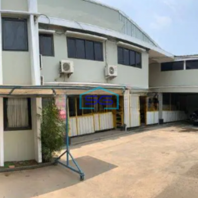 Dijual Gudang Pabrik Kavling DPR Cipondoh Tangerang Luas Tanah 1600 m²