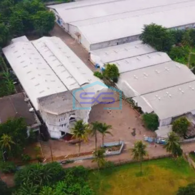 Dijual Gudang Industri Cikokol Pinggir Sungai Cisadane, 4 Km Ke Toll, Akses Kontainer