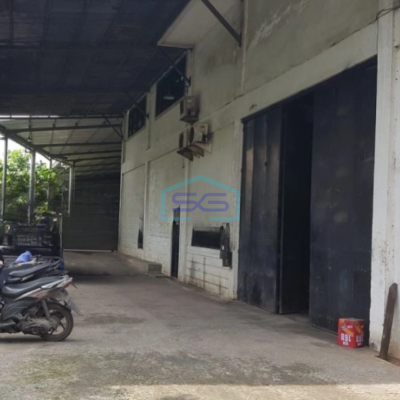 Dijual Gudang Ada Kantor Luas Bangunan  1000 m² Lokasi Bebas Banjir di Daan Mogot Jakarta Barat
