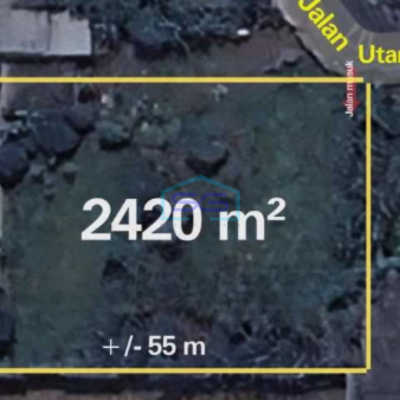 Disewakan Tanah di Kelurahan Semanan Jakarta Barat LT 2420m2