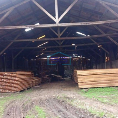 Dijual Gudang Ex Gudang Penyimpanan Kayu Luas Bangunan 1500 m² Posisi Pinggir Jalan Raya Sudimara Tangerang