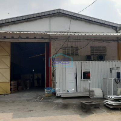 Disewakan Gudang Akses Container 20 Feet di Cipondoh Tangerang Luas Tanah  360 m²