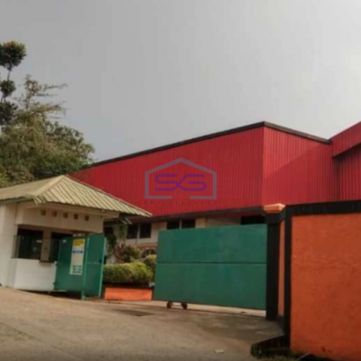 Dijual Gudang Siap Pakai di Citeureup Bogor Jawa Barat Luas Tanah 7000m2