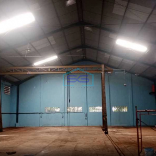 Disewakan Gudang Akses 20 Ft di Setiadarma Tambun Selatan Bekasi LB 616m2-1