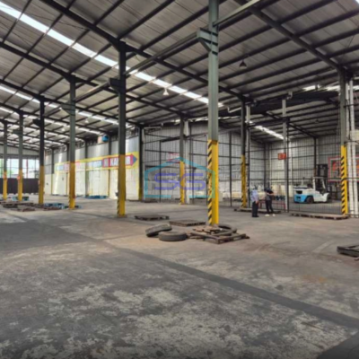 Dijual Gudang di Cipeucang Tunggilis Jalan Provinsi Cileungsi Bogor LT 3775m2