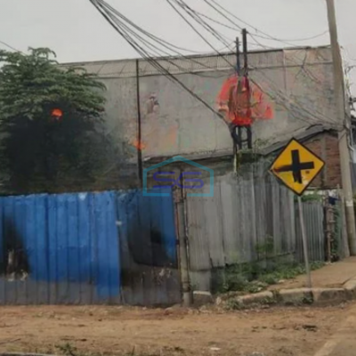 Disewakan Tanah Lahan Kosong di Jl Raya Narogong Bekasi Luas Tanah 1600m2