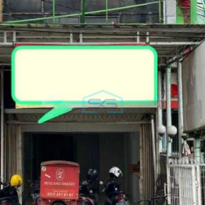 Disewakan Ruko Lokasi Strategis di Pinggir Jalan Taman Galaxy Bekasi LB 176m2