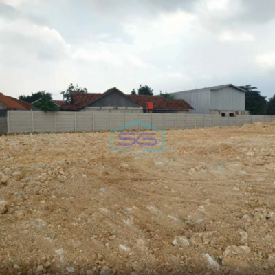 Disewakan Tanah Lahan Siap Pakai Lokasi Jalan Mt Haryono Setu Bekasi LT 9300m2