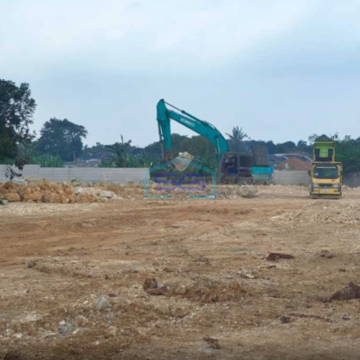 Disewakan Tanah Lahan Siap Pakai Lokasi Jalan Mt Haryono Setu Bekasi LT 9300m2