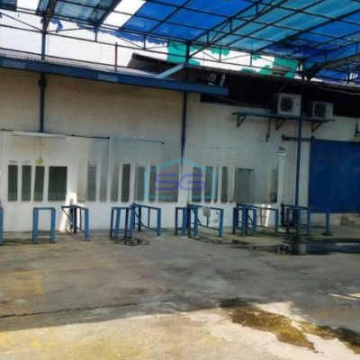 Disewakan Gudang Luas Bangunan  5283 m² Lokasi Strategis Pinggir Jalan Raya Bantar Gebang Bekasi