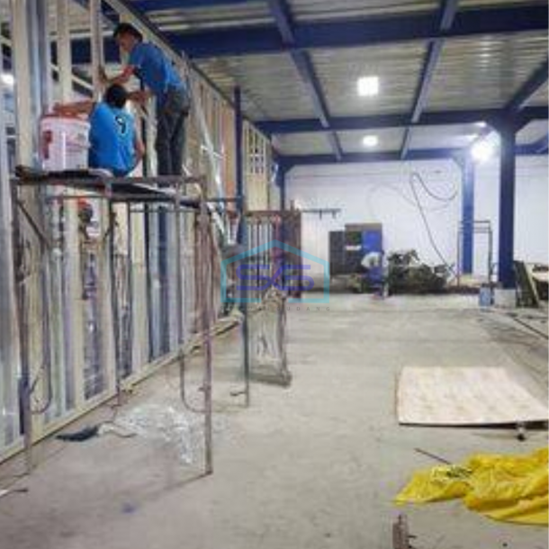 Dijual Gudang Ada Kantor Luas Bangunan  1100 m² di Dadap Tangerang-1