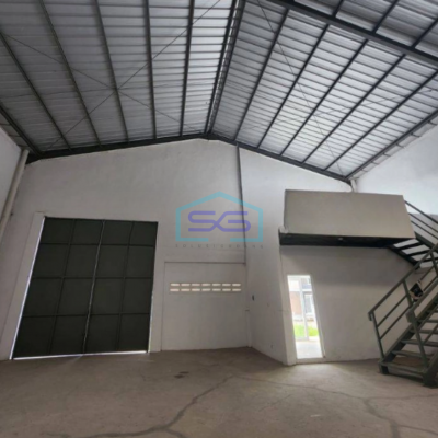 Disewakan Gudang Luas Bangunan  505 m² Lokasi Bebas Banjir di Pakuhaji Tangerang