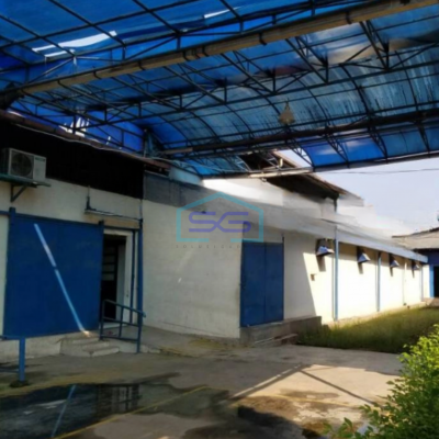 Disewakan Gudang Luas Bangunan 5283 m² di Pinggir Jalan Raya Bantar Gebang Bekasi