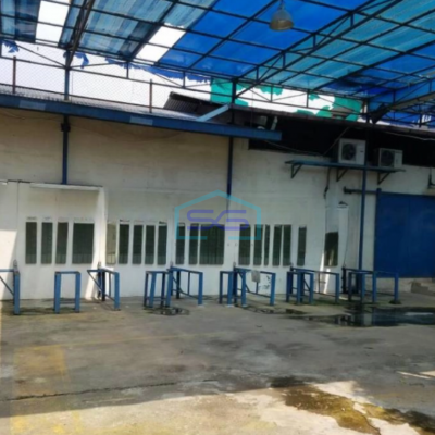 Disewakan Gudang Luas Bangunan 5283 m² di Pinggir Jalan Raya Bantar Gebang Bekasi