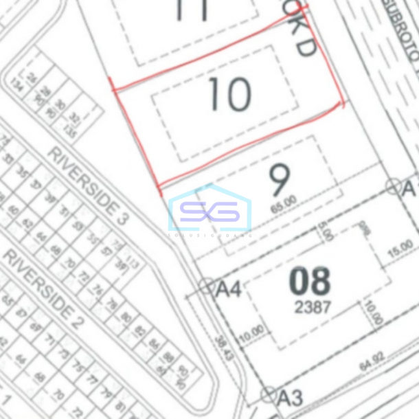 Dijual Tanah Komersial Jl Gatot Subroto Pantai Indah Kapuk PIK 2 Jakarta Utara LT 2046m2-1