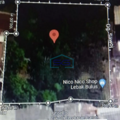 Dijual Tanah Strategis Dekat Villa Delima Dan Condo House Apple Di Lebak Bulus, Jakarta Selatan  Luas Tanah  2402 m²