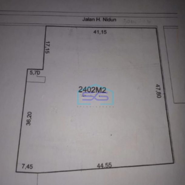 Dijual Tanah Strategis Dekat Villa Delima Dan Condo House Apple Di Lebak Bulus, Jakarta Selatan  Luas Tanah  2402 m²-2
