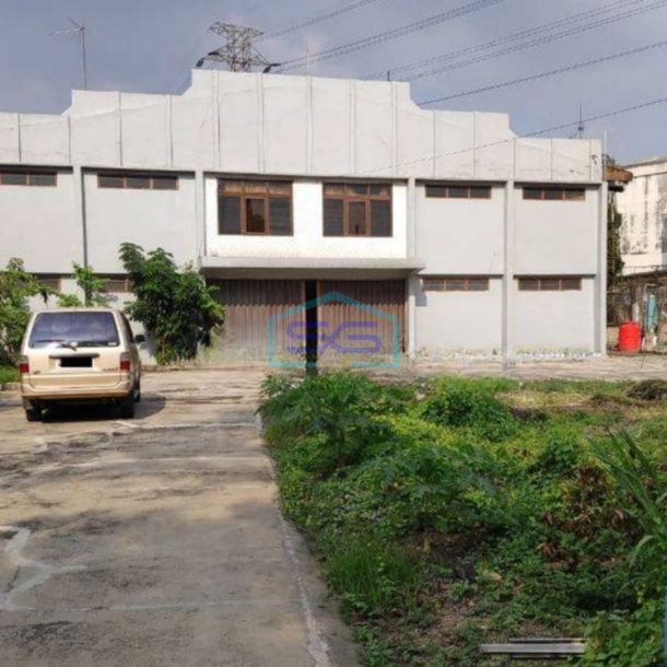 Dijual Tanah + Gudang Mainroad Dekat Tol Kopo di Kopo Cirangrang Bandung LT 2080m2-1